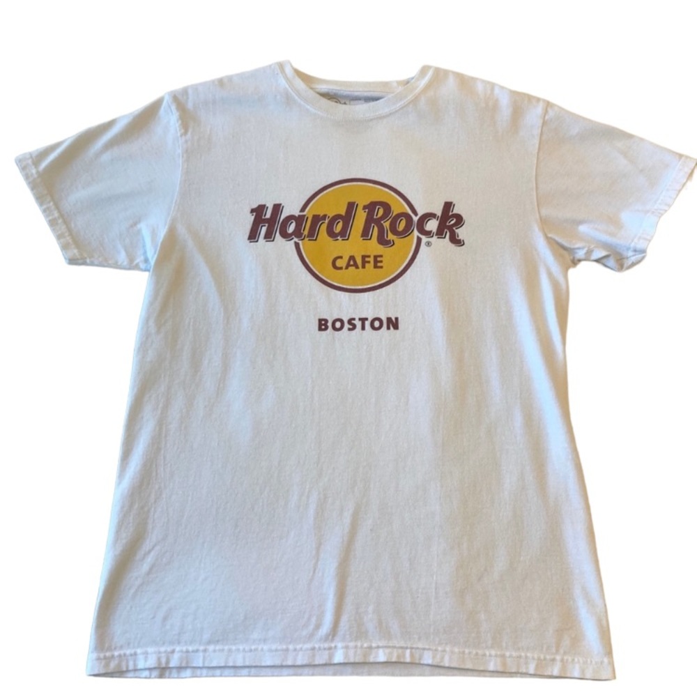Men’s Hard Rock Cafe Boston medium T-shirt size M 100% cotton